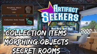 Artifact Seekers All Collection Items  Morphing objects  Secret room FiveBN [upl. by Snodgrass]