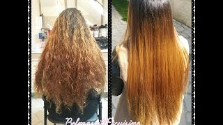 Comment faire un lissage brésilien 👱 témoignage [upl. by Volin]