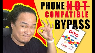 How to Order DITO Sim Card Kahit phone NOT COMPATIBLE  DITO Compatibility Bypass  TAGALOG [upl. by Shannen]