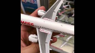 HE570947 HERPA SWISS A320NEO 1200 by Herpa Wings [upl. by Retsae]