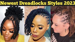 40 New Dreadlocks Styles For Women Short Medium amp Long 2023 [upl. by Asserat]