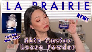 LA PRAIRIE  Skin Caviar Loose Powder Full Day Wear Test [upl. by Corron174]