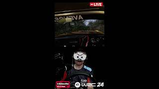 WRC24  Live Career Mode Guarenteed Crashes and Carnage [upl. by Aryn587]