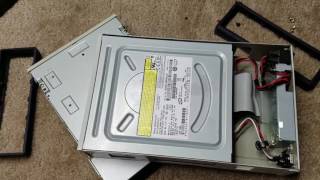 Upgrading my Plextor USB 20 CDRW drive to DVDRW [upl. by Thier183]