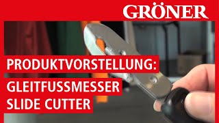 GRÖNER  Werkzeug  Produktvorstellung Gleitfussmesser Slider Cutter  ToolsuNeed [upl. by Riebling]