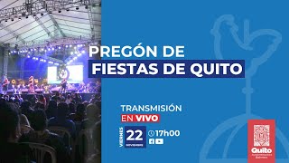 ❤️💙 FiestasDeQuito2024  Sigue en vivo 🔴 la transmisión del pregón de fiestas de Quito [upl. by Arahk]