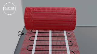 KLIMA Underfloor Heating Mat Installation Video [upl. by Osrit]