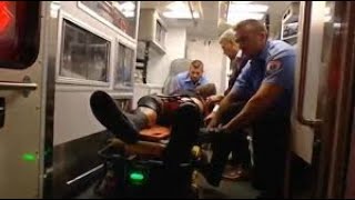 Randy Orton was left Injured and hospitalized after Kevin Owens Devastating Piledriver [upl. by Haneeja151]