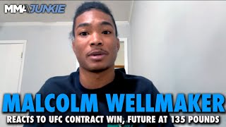 Malcolm Wellmaker Hopes Joe Rogan Calls UFC Debut Ready for Scary Bantamweight Division [upl. by Garris]