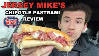 Jersey Mikes Chipotle Pastrami Sub Review [upl. by Alwyn]