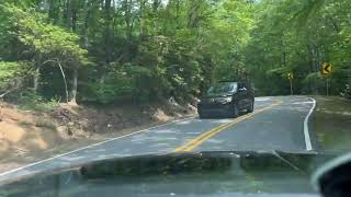 Drive up Georgias Brasstown Bald mountain [upl. by Oad357]