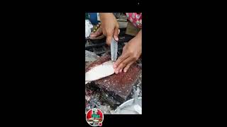 cutting and cleaning milk fish ASMR [upl. by Coad828]