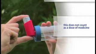 Medical Animation Use of antiasthma inhaler [upl. by Anitserp316]