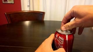 How to make a loud sound with a coke can [upl. by Sapers]