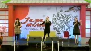 THE  Lacrimosa Kalafina Karaoke cover  Japan Matsuri Pluit Village [upl. by Ambrosio]