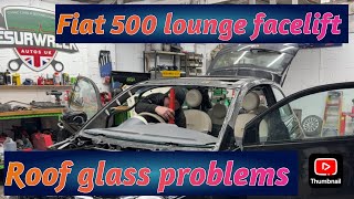 FIAT 500 LOUNGE FACELIFT 2017 CAT S COPART SALVAGE REBUILD PART 6 [upl. by Einamrej]