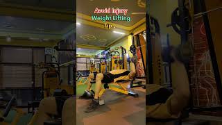 Avoid Injury While Lifting Weight 💪🏻 Exercises Tip For Weight Handling in GYM🔥 Weight Drop on Floor [upl. by Immanuel]