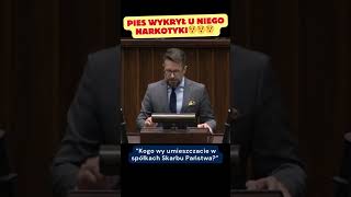 Szok Nominat Tuska zatrzymany za przemyt narkotyków polityka polskapolityka humor viralkshorts [upl. by Lakym]