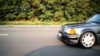 Mercedes 500E Rials in action [upl. by Tanaka]