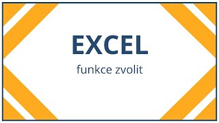 Excel  funkce zvolit [upl. by Morissa209]