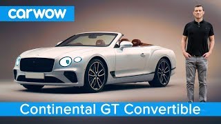 New Bentley Continental GT Convertible 2019  see why its worth £175000 [upl. by Ilagam]