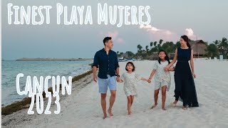 Finest Cancun VLOG  6 days in Playa Mujeres  July 2023 Family Trip [upl. by Anisamoht]