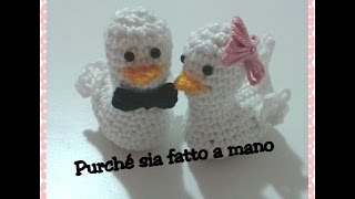 PaperottoPulcino AMIGURUMI alluncinetto  Crochet DuckChick [upl. by Everest]