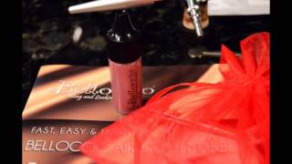 Belloccio® Airbrush Makeup Beauty kit in Fair Shade Review Belloccio [upl. by Lily]