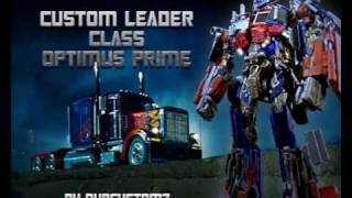 Transformers Custom Movie Accurate leader class Optimus Prime [upl. by Lasyrc]