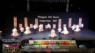 Cariñosa  Philippine Folk Dance Competition 2017 [upl. by Karlik288]