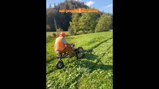 selfpropelled BCS mower newhollandbaler tractor farming roundbaler subscribe agriculture [upl. by Gassman]