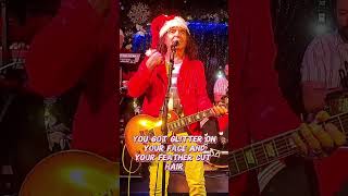 Glam Rock Xmas Live Not Dangerous christmasmusic 70smusic glamrock [upl. by Nadnerb]