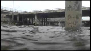 Brays Bayou Flooding Time Lapse and RealTime Archive [upl. by Atel]