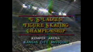 1985 US Figure Skating Championships Tiffany Chin Debi Thomas Caryn Kadeevy Brian Boitano Cockrell [upl. by Demahum398]