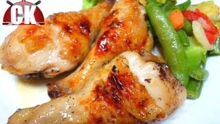 How to make Baked Orange Chicken Drumsticks  Easy Cooking [upl. by Fishbein]