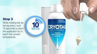 How to remove skin tags at home with Cryotag Skin Tag Remover [upl. by Valentia865]