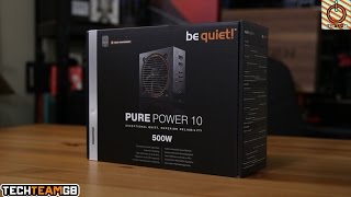 Be Quiet Pure Power 10 500W PSU Showcase [upl. by Werdna]