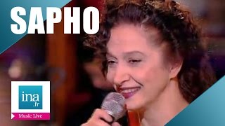 Sapho quotAvec le tempsquot live officiel  Archive INA [upl. by Thorvald]