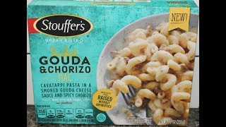 Stouffer’s Urban Bistro Smoked Gouda amp Chorizo Mac Review [upl. by Yemerej]