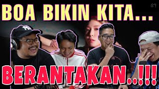 BoA 보아 Better MV VIDEO REACTION BY CALVIN JEREMY TENDRA DICKSON amp BIMA [upl. by Boatwright]