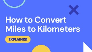 How to Convert Miles to Kilometers miles to km [upl. by Tiram294]