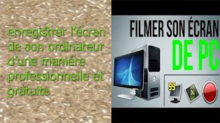 Comment enregistrer lécran de votre PC gratuitement [upl. by Karlens]