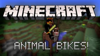 DIRIGINDO ANIMAIS XD  MINECRAFT MODS 08 [upl. by Nomolas]