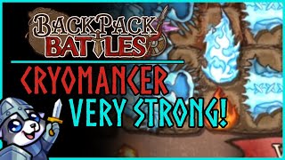 Cryomancer is VERY STRONG  Backpack Battles [upl. by Fawcette]