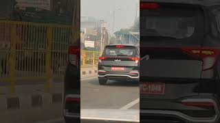 Kia New Car Carens spotted India [upl. by Prentiss]