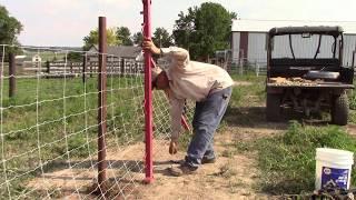 Tips and Tricks Episode 2 Woven Wire Fence Gut Strain [upl. by Jeno]