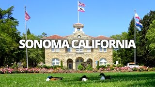 Exploring Downtown Sonoma California USA Walking Tour sonoma sonomacalifornia sonomacounty napa [upl. by Ayim]