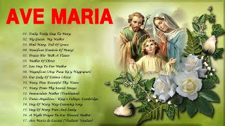 Songs To Mary Holy Mother Of God Ave Maris StellaAve MariaTop 17 Marian Hymns And Catholic Songs [upl. by Myriam]