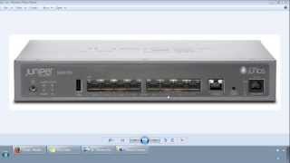 Juniper SRX Initial Configuration Get Started Video [upl. by Tamra]