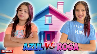 AZUL VS ROSA NO BROOKHAVEN QUEM SERÁ QUE GANHOU [upl. by Aiepoissac264]